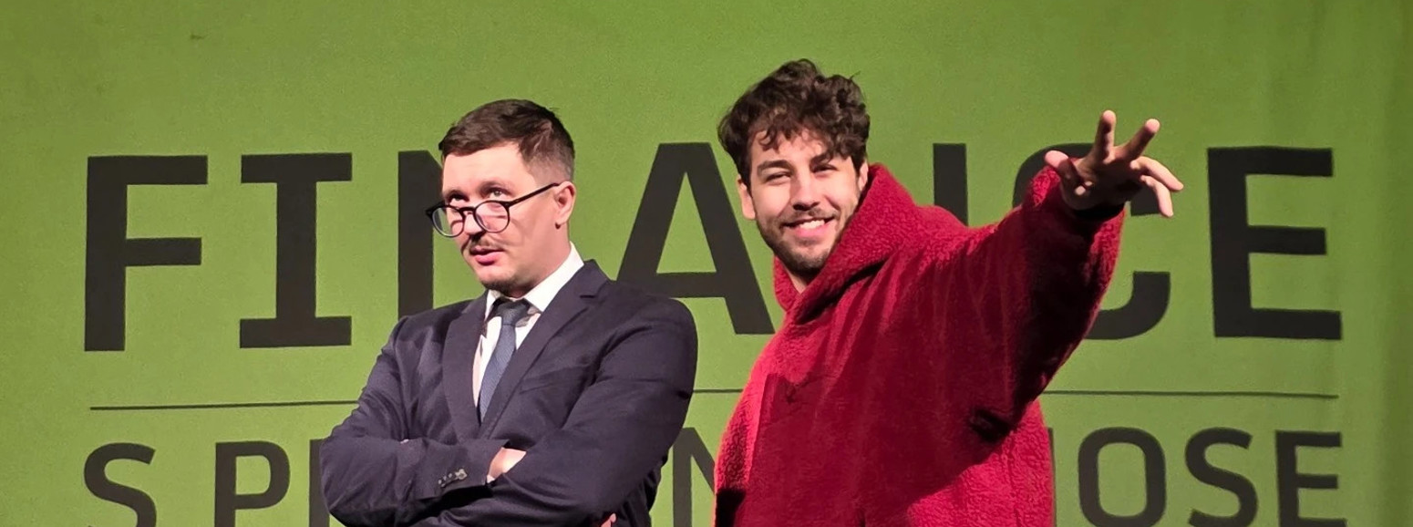 Finance s prstem v nose