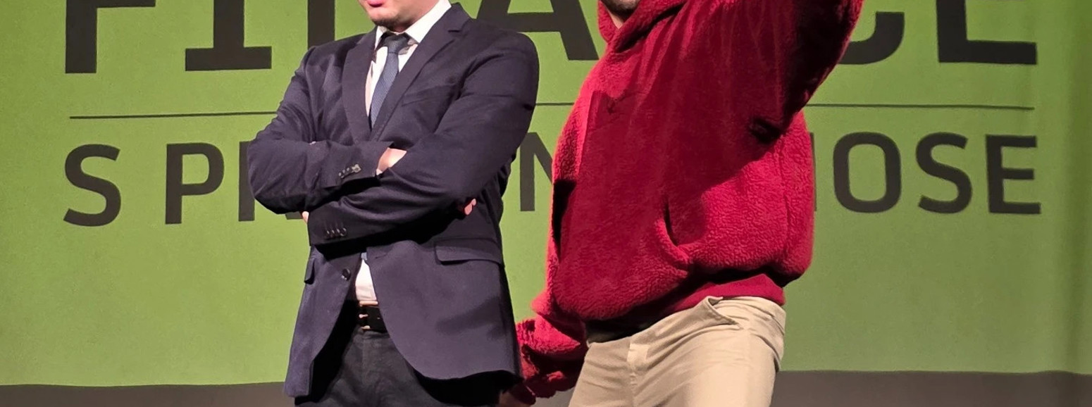 Finance s prstem v nose